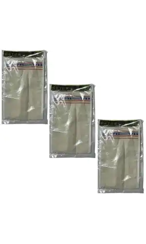 Kese %100 Floş (El geçmeli) 450 GSM (18,5 * 26cm),3 Adet, Derya Eren