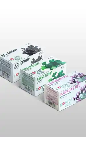 Acı Çehre, Ginkgo Biloba, Karabaş Çayı 20 Li Süzen Poşet 3lü set, Lokman Aktar