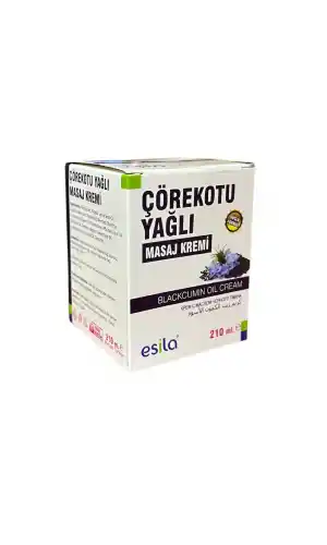Çörekotu Yağı masaj Kremi 210 ml, Esila