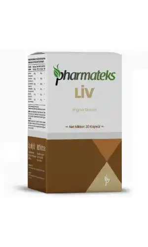 Liv Enginar Ekstresi İçeren 30 Kapsül, Pharmateks