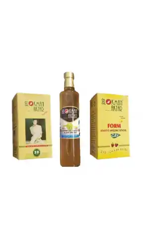 Form Macun + Saldanozlu Elma Sirkesi + Form Çay Birarada 3lü set, Lokman Aktar