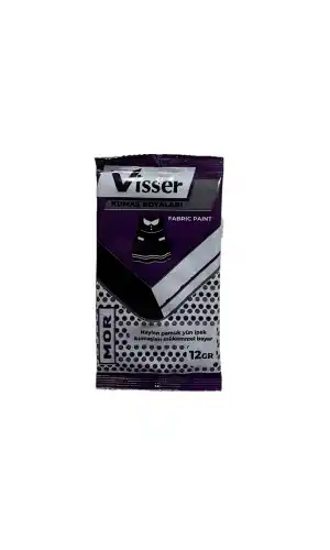 Mor Kumaş Boyası Visser 12gr