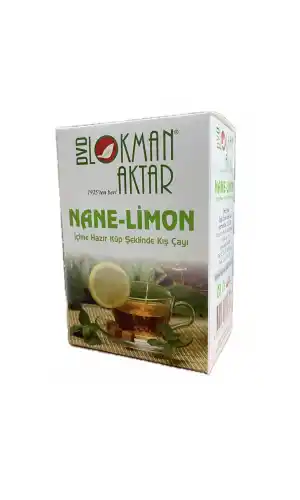 Nane Limon Atom küp çay 150 gr 1Adet, Lokman Aktar