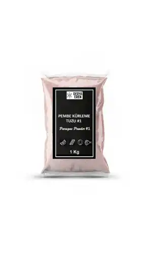 Pembe Kürleme Tuzu #1, (Prague Salt),1 kg, Derya Eren