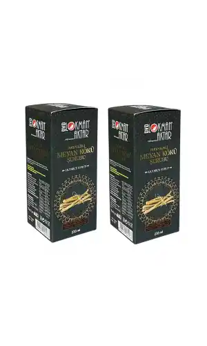 Propolisli Meyan Kökü Şurubu 230 ml, 2 Adet, DVD Lokman Aktar