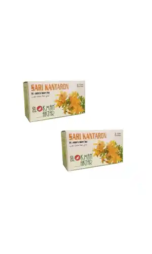 Sarı Kantaron Çayı 20 Li Süzen Poşet 2Adet, Lokman Aktar