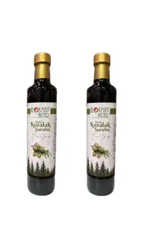Servi Kozalağı Şurubu 500ml Cupressus Sempervirens 2Adet, Lokman Aktar