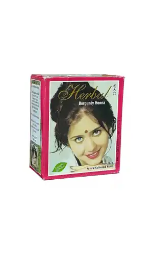 Bordo Kızıl Hint Kınası Herbul 10gr 6adet Burgundy Henna