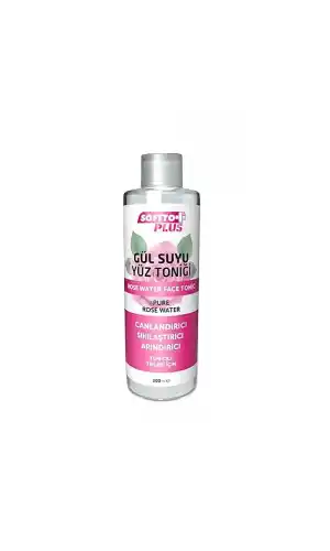 Softto Plus Gül Suyu Yüz Toniği 200 ml