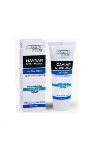 Softto Plus Havyar Siyah Maske 100ML