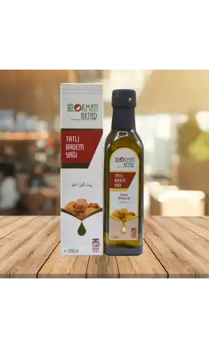 Tatlı Badem Yağı 250 ml, Lokman Aktar 2 Adet