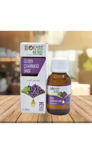 Üzüm Çekirdeği Yağı 50 Cc 1Adet, Lokman Aktar