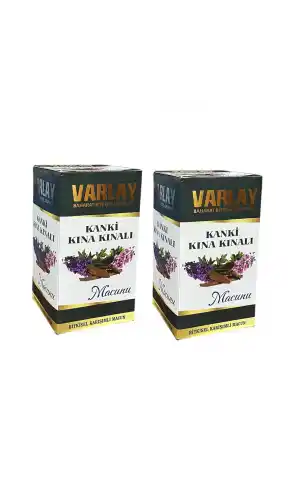 Varlay Kanki Kına Kınalı Macun 450 gr 2 Adet
