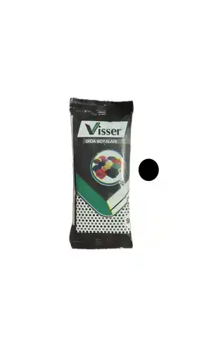 Visser Gıda Boyası Toz SİYAH Renklendirici 9 Gr