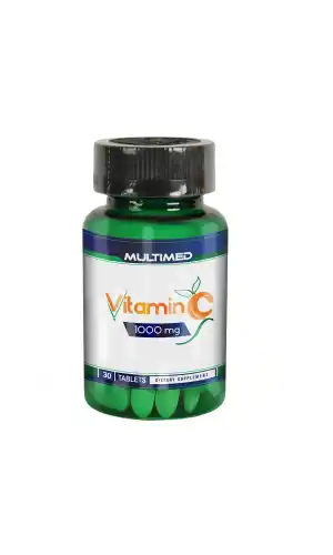 Vitamin C, 1000 Mg, 30 Tablet, Multimed