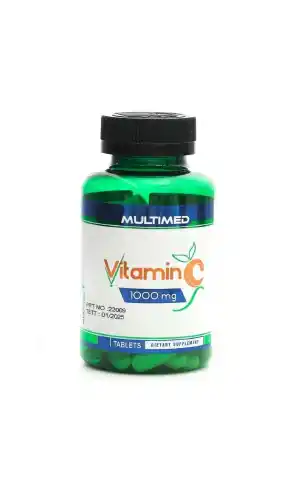 Vitamin C, 1000 Mg, 90 Tablet, Multimed