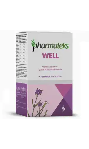 Well Karamuk Ekstresi İçeren 30 Kapsül, Pharmateks