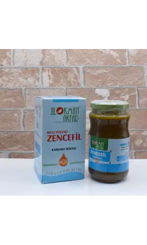 Ballı Polenli ZENCEFİL karışımlı Macun 420 g 1Adet, Lokman Aktar