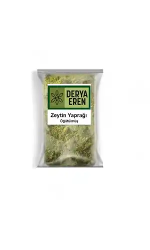 Zeytin Yaprağı Öğütülmüş İlk Hasat İlaçsız 500 gr, Derya Eren