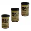 MaxPlus 550gr Doğal Bitkisel İçerik 15 Mineral Vitamin 16 Amino Asit, kilo almaya destek içecek 3 Adet
