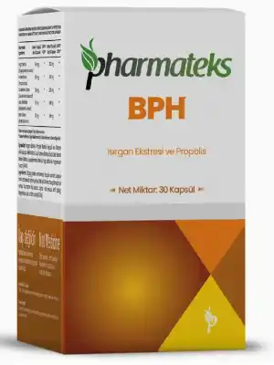 Pharmateks, BPH Isırgan ve Propolis Ekstresi içeren,