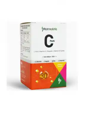 Pharmateks, C Plus 30 Kapsül C Vitamini D Vitamini Propolis ve Çinko