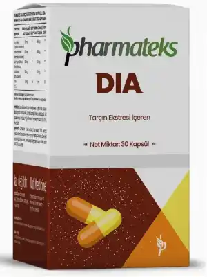 Pharmateks, DIA Tarçın Ekstresi İçeren 30 Kapsül