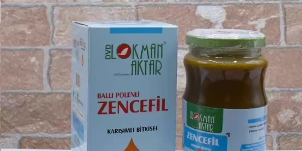Ballı Polenli ZENCEFİL karışımlı Macun