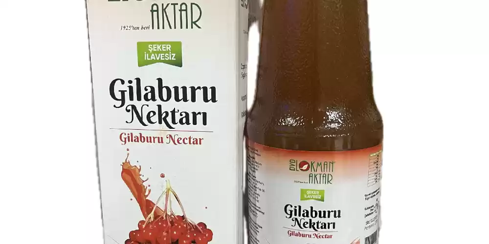 Gilaburu Nektarı Şekersiz Katkısız Boyasız Konsantre