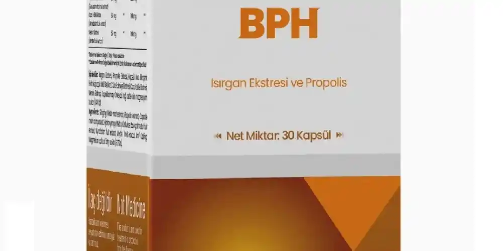 Pharmateks, BPH Isırgan ve Propolis Ekstresi içeren,