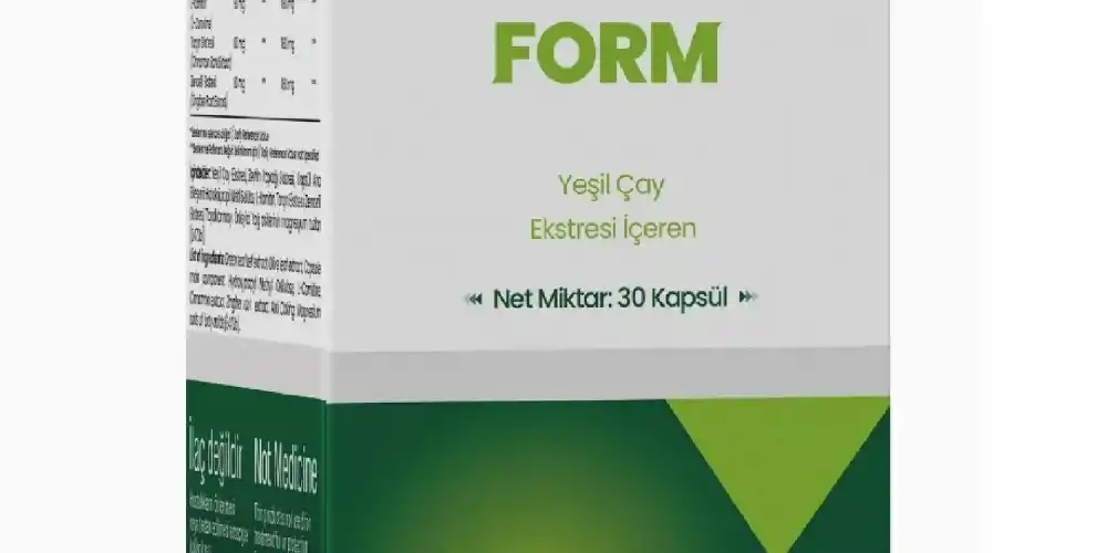 Pharmateks, Form Yeşil Çay Ekstresi İçeren 30 Kapsül
