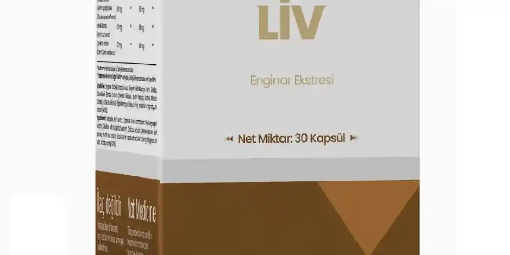 Pharmateks, Liv Enginar Ekstresi İçeren 30 Kapsül