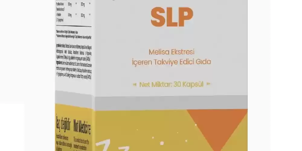 Pharmateks, SLP Melisa Ekstresi İçeren Takviye Edici Gıda 30 Kapsül