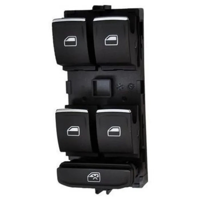 Seat Leon Cam Açma Düğmesi Kromlu 2014--2019 Kırmızı Isıklı