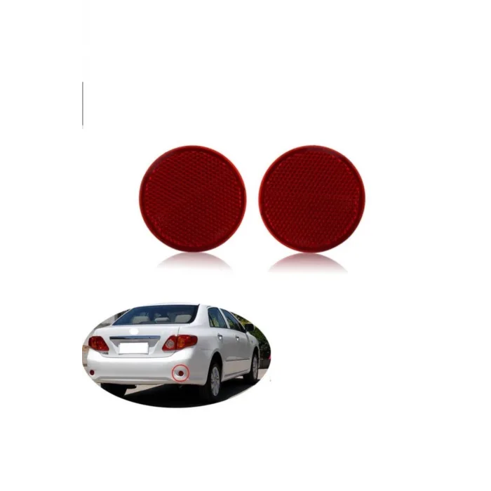 Toyota Corolla Arka Tampon Reflektörü Sağ+sol Takım 2007--2009