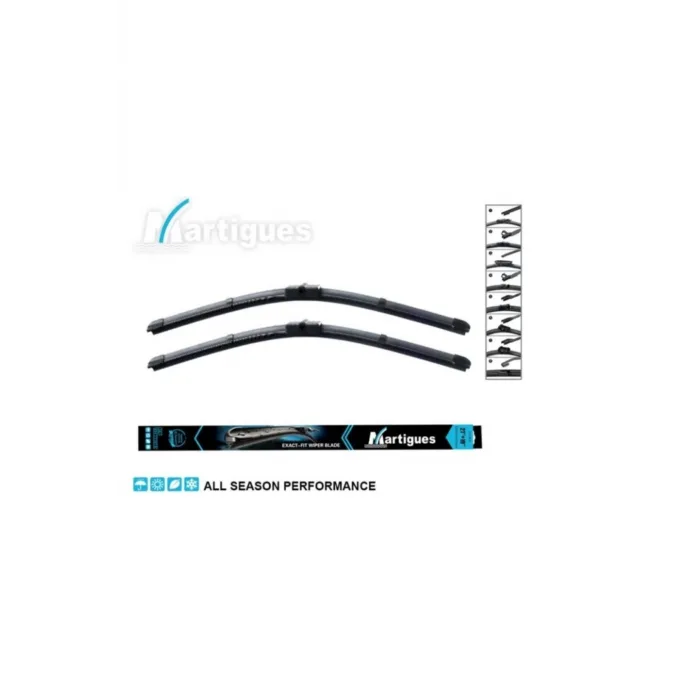 Bmw X6 Ön Cam Silecek Takımı 2008--2012 Martigues Araca Özel Aparatlı