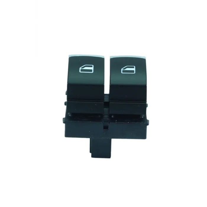 Volkswagen Caddy Cam Açma Düğmesi Anahtarı 2004-2011 Kromlu