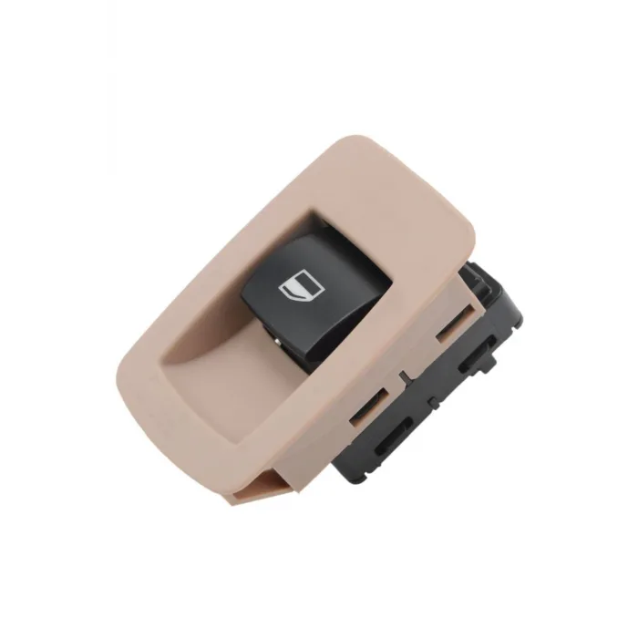 Bmw X5 Tekli Cam Açma Düğmesi Anahtarı 2007--2012 Bej