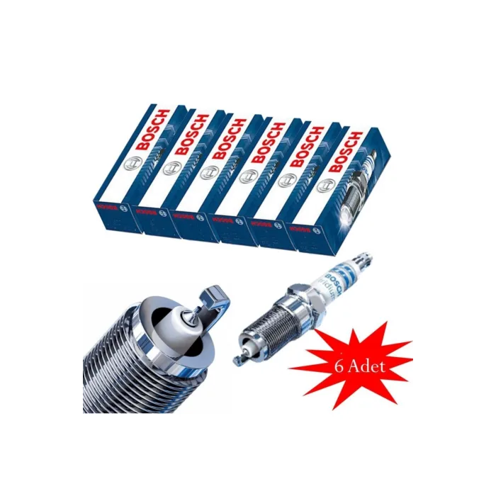 Bmw E39 5.25 - 5.30 Bosch Iridyum Buji 6 Adet 2000--2003