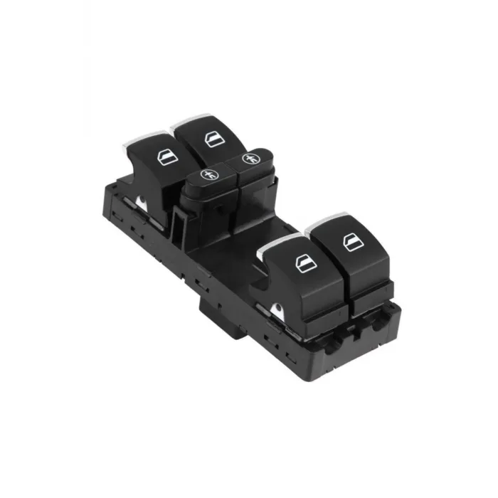 Volkswagen Touareg Cam Açma Düğmesi Anahtarı 2006--2009 Kromlu