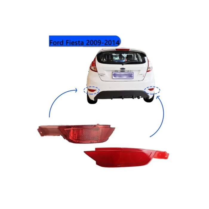 Ford Fiesta Arka Tampon Reflektörü Sis Farı Sağ+sol Takım 2008--2014