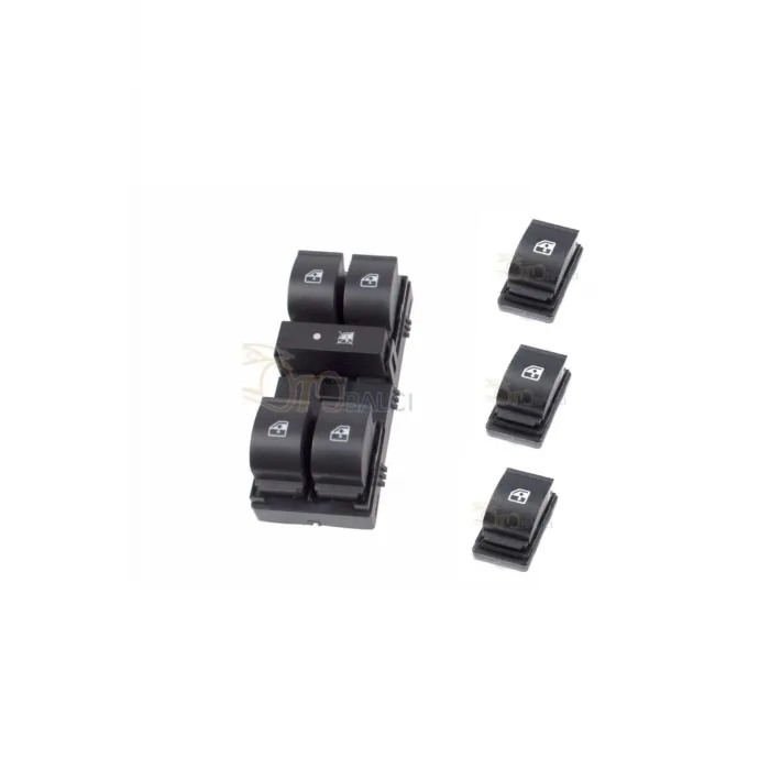 Fiat Doblo Cam Açma Düğmesi Anahtarı Takım 2010-2015