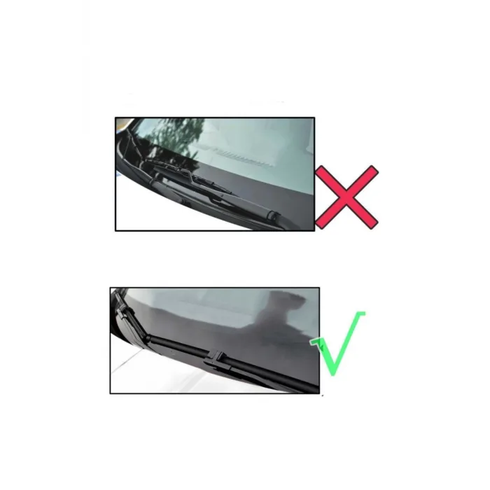 Volkswagen Caddy Ön Cam Muz Silecek Süpürgesi Seti 2004-2006.