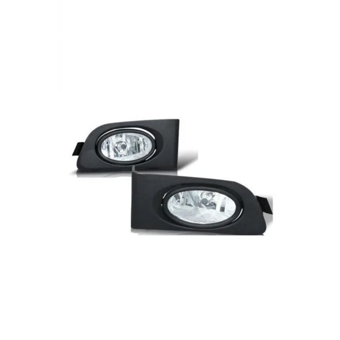 Honda Civic Sağ + Sol Ön Sis Farı Lambası Seti 2001-2003 (çerçeveli)