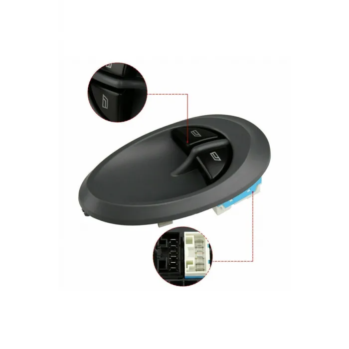 Iveco Daily Sol Kapi Cam Açma Dügmesi Anahtari 1999-2005 411316616