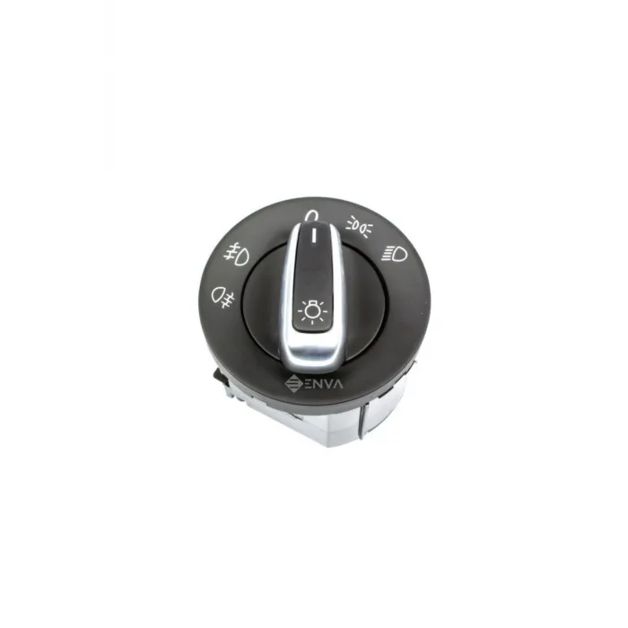 Volkswagen Golf Plus Far Açma Anahtarı 2006-2011 Sisli Kromlu