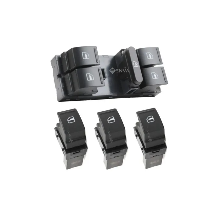 Otobalcı Seat Leon Cam Açma Düğmesi Anahtarı Takım 2006--2012