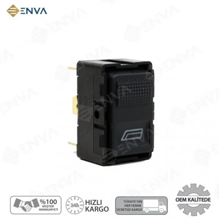 Audi 80 Audi 100 Tekli Cam Açma Düğmesi Anahtarı