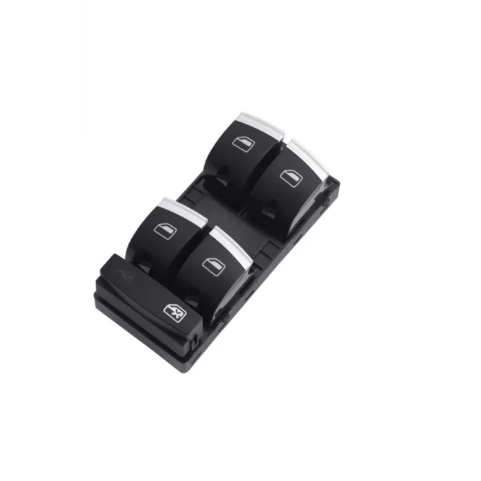 Audi A3 Cam Açma Düğmesi Anahtarı 2004--2011 Sol Ön Kromlu