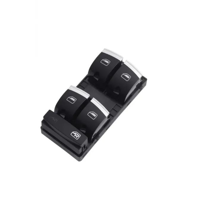 Audi A6 Cam Açma Düğmesi Anahtarı Kromlu 2005--2011